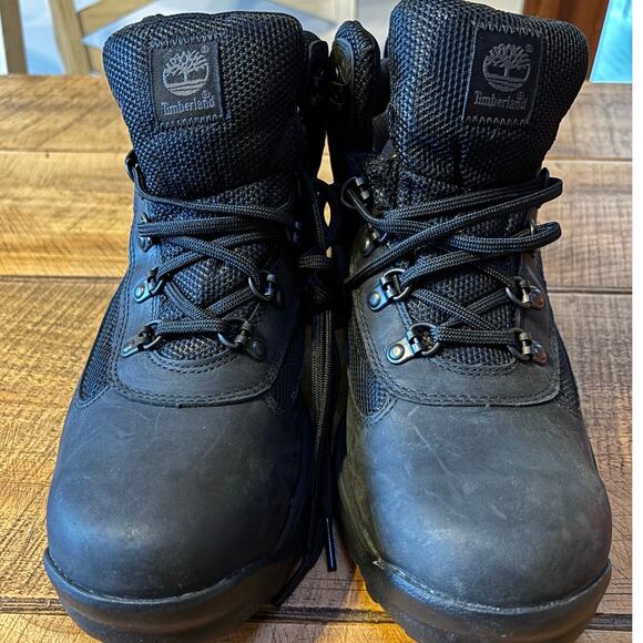 NEW Timberland Womens GORE-TEX Black Leather Work Outdoor Boots Size 10 - Picture 8 of 12